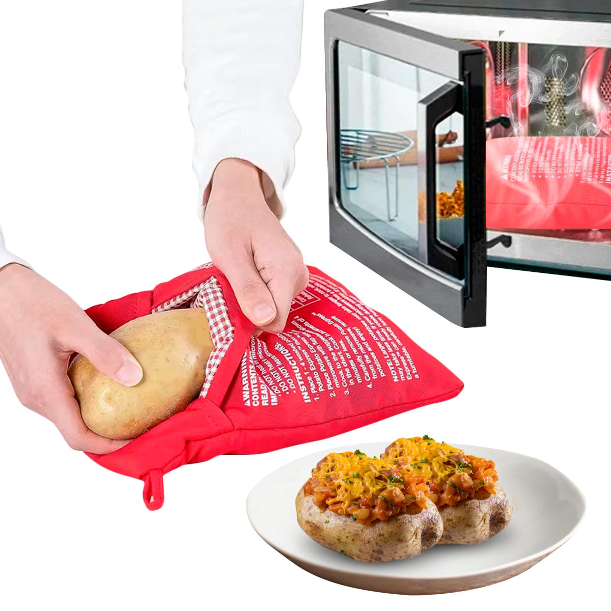 Miniatura 6 de Bolsa Para Cocinar Papas PEPKG10713-A